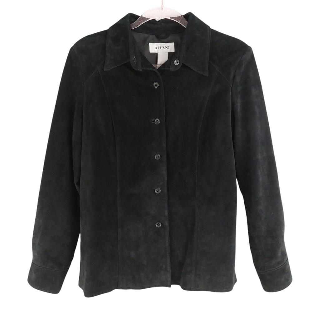 Vintage Pure Leather Suede Coat Chore Work Duty Jacket